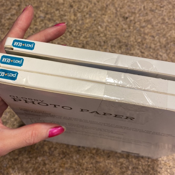 Never Opened 3 Packs Pen + Gear Glossy Photo Paper 8.5x11 50 Sheets Per Pack - Picture 11 of 12